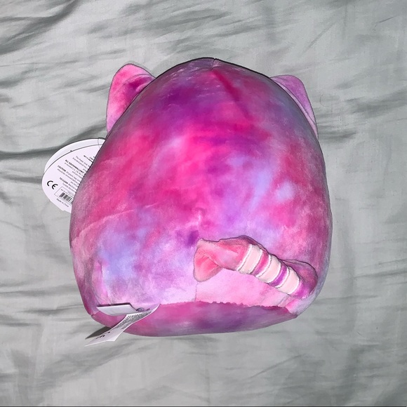 Squishmallows Kelly Toys 8’ Caeli Cat Pink Pillow - Picture 2 of 8